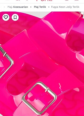 Penti Penti neon fusya jelly terlik