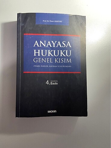 Anayasa Hukuku Ömer Anayurt