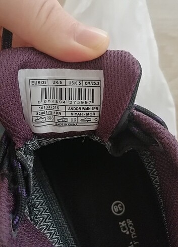 38 Beden siyah Renk Lumberjack Kadın Waterproof Ayakkabı