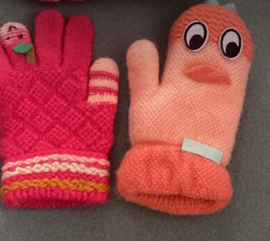 Çocuk Renkli Eldiven - Görsel 3