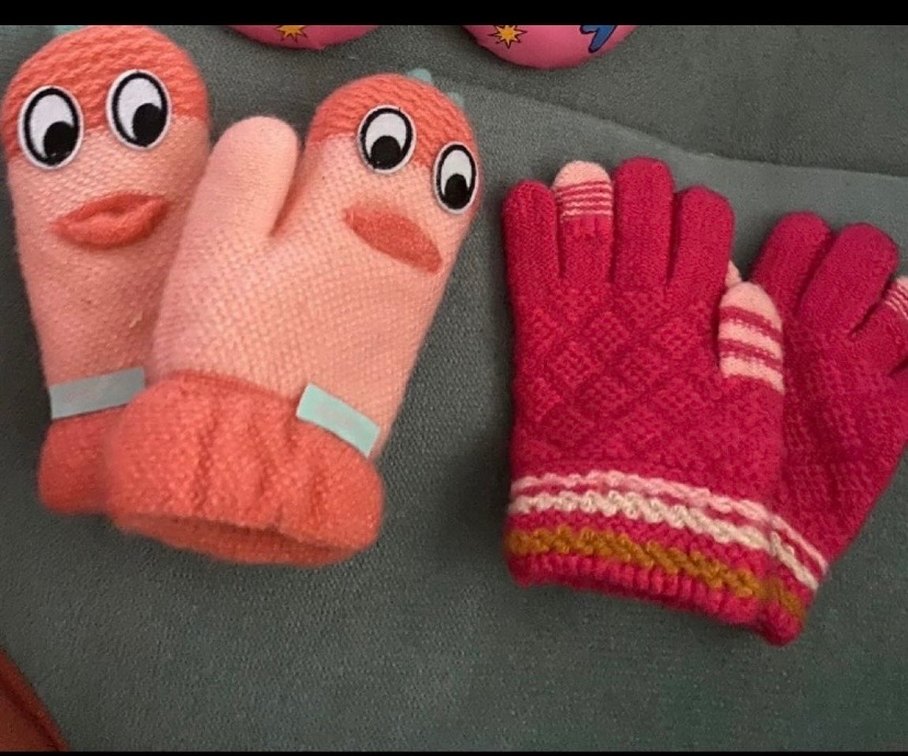 Çocuk Renkli Eldiven - Görsel 5