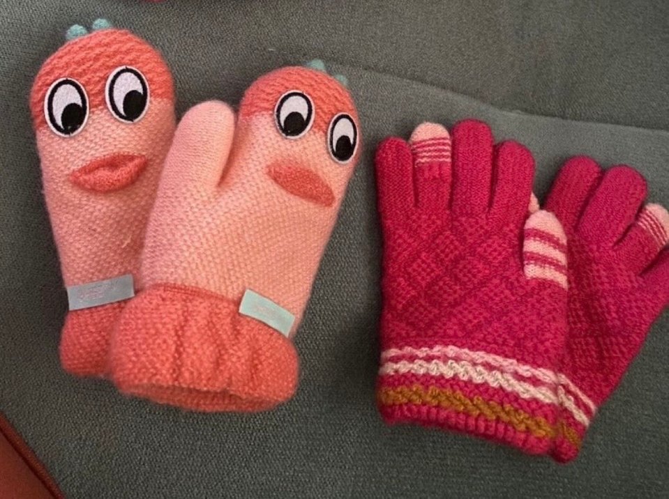 Çocuk Renkli Eldiven - Görsel 4