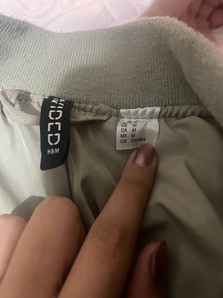 Hm yeşil Kadın Ceket bomber - Görsel 2