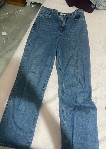 Lcw Düz Kesim Mavi Kadın Kot Pantolon