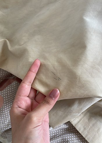 Manuka kısa trenç - Görsel 3