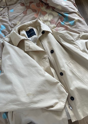 Manuka kısa trenç - Görsel 2