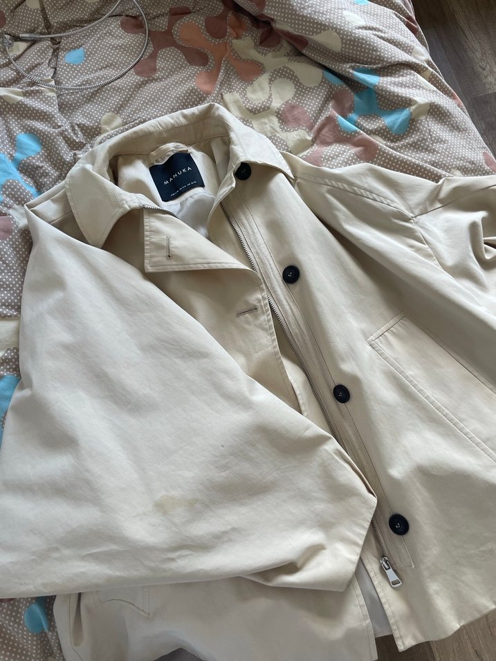 Manuka kısa trenç - Görsel 2