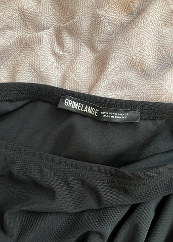 GRIMELANGE Siyah Midi Etek - Görsel 3