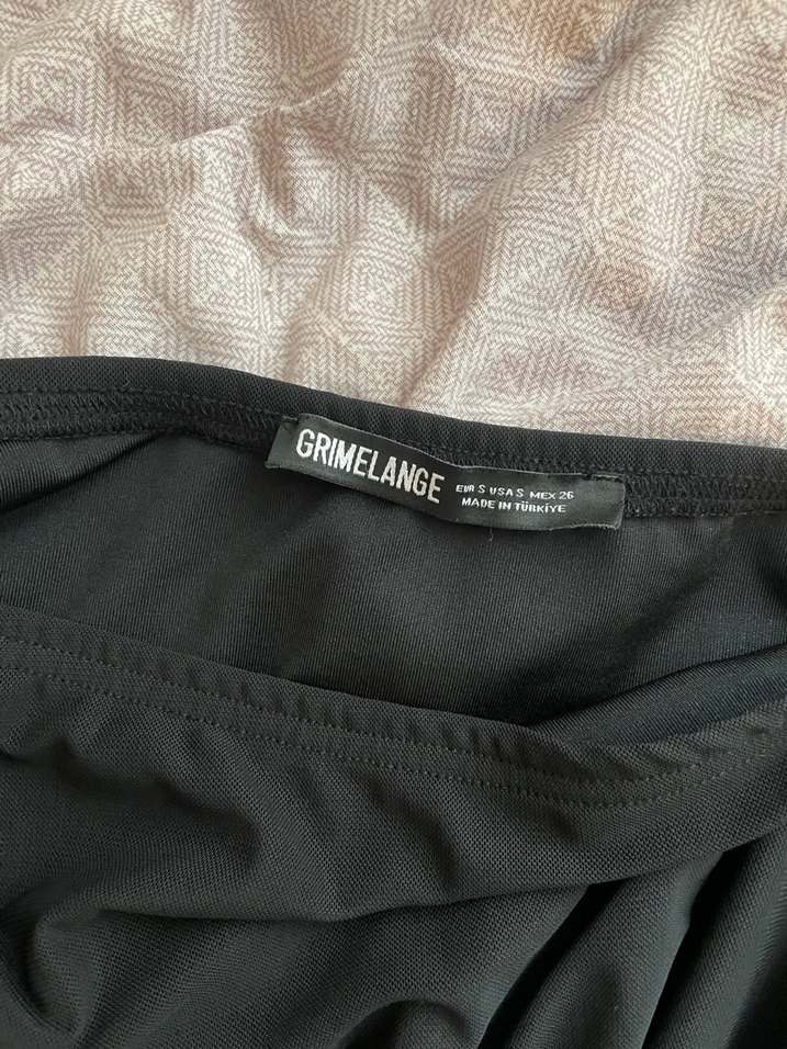 GRIMELANGE Siyah Midi Etek - Görsel 3