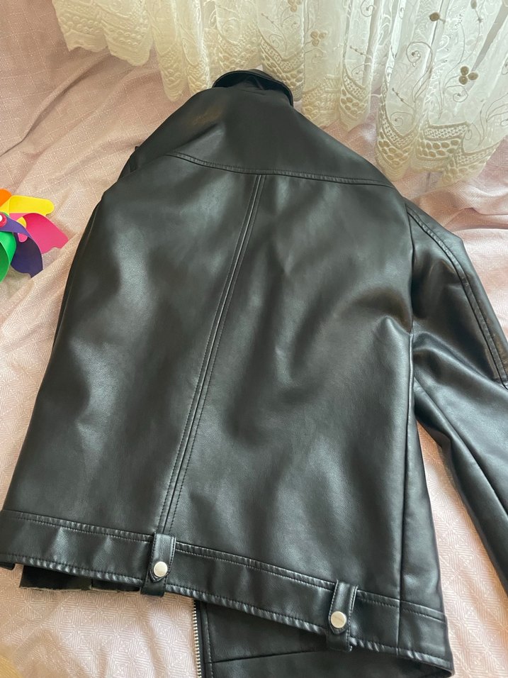 Stradivarius Deri Ceket - Görsel 3