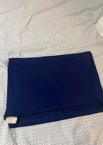 Fresh lacivert penye şal - Görsel 2