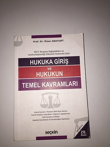 Hukuka giriş ve temel kavramları