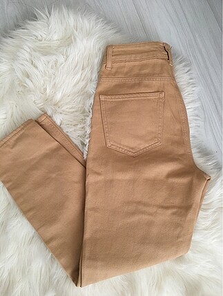 Hardal rengi kot pantolon