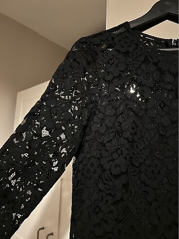 H&M dantel elbise 36-38 uyumludur - Görsel 8