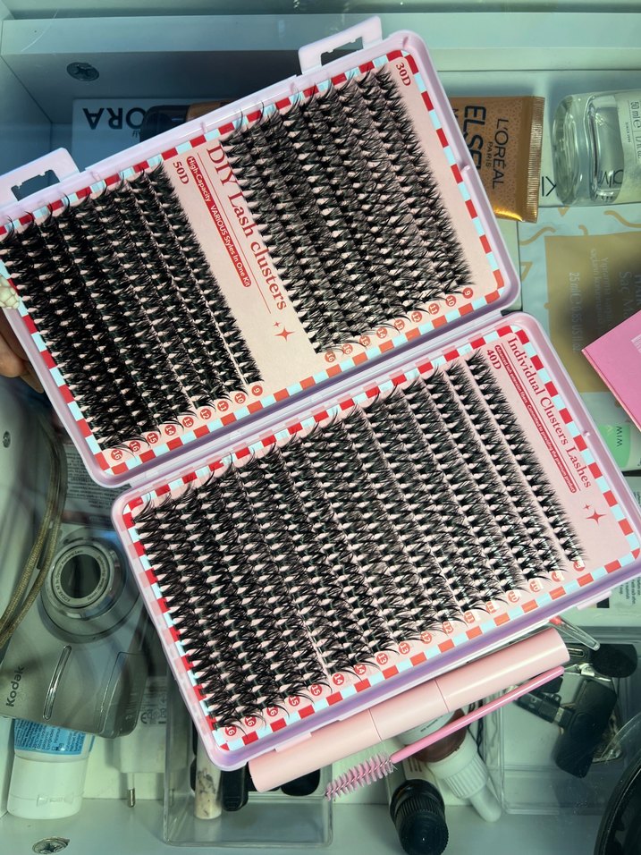 Temu 800 Parça Takma Kirpik Seti - Görsel 4