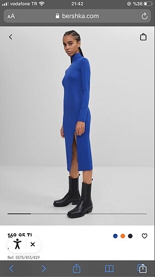 Midi elbise