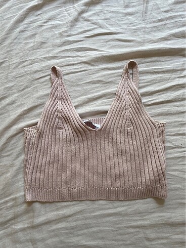 crop pembe crochet