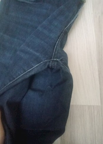 34 Beden Lacivert Midi Boy erkek mavinin Kot Pantolon 34 32