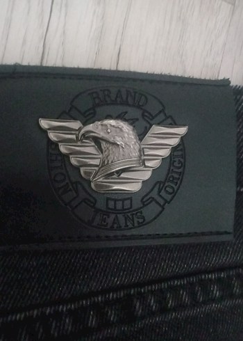 31 Beden siyah Renk Siyah Kadın Elastik Denim Pantolon