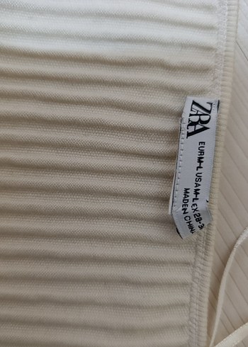 Bej V Yaka Kadın Triko - Görsel 3