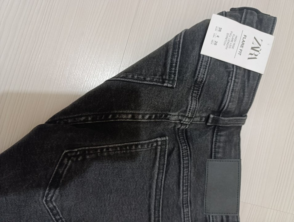 Siyah Kadın Jean Kot Pantolon - Görsel 3