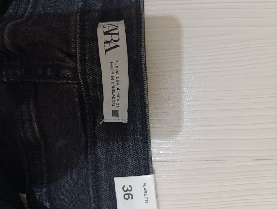 Siyah Kadın Jean Kot Pantolon - Görsel 2