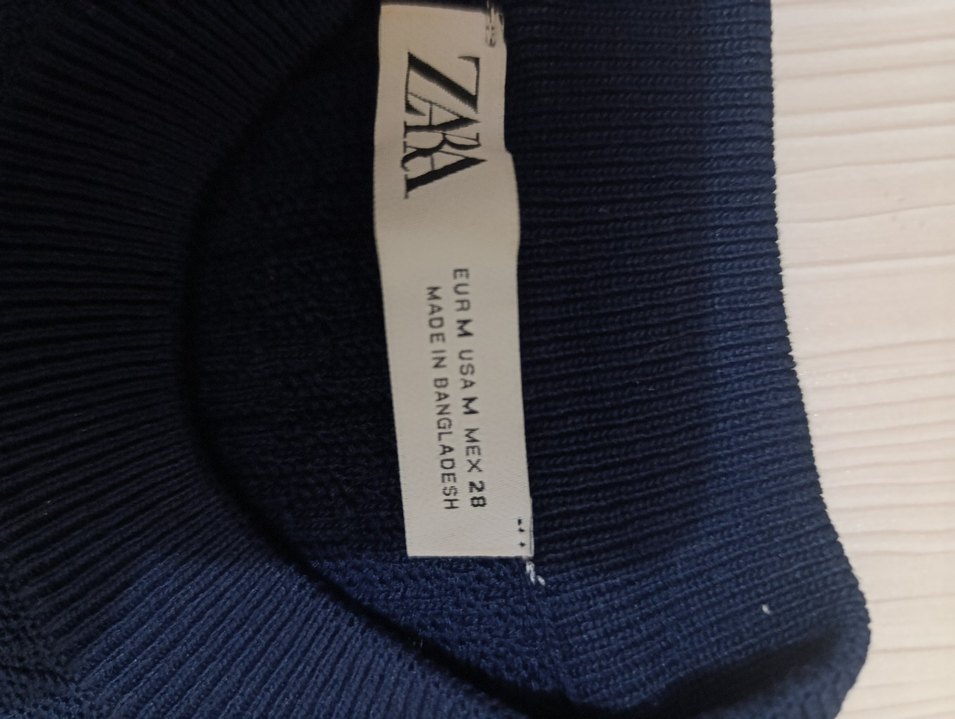 Lacivert bluz - Görsel 2