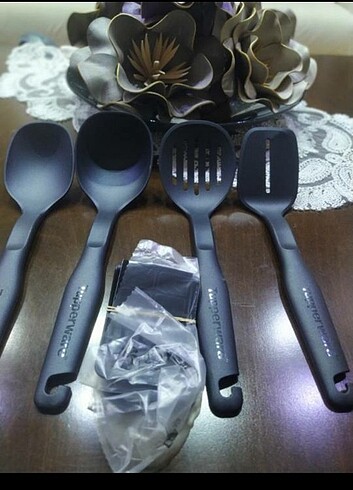 Tupperware askılı kepçe set