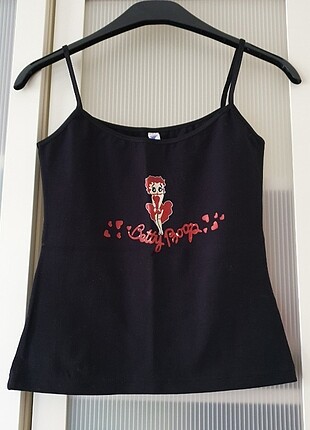 Siyah betty boop tişört