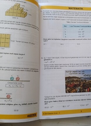  Beden 8. Sınıf matematik hiz deneme