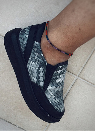 37 Beden Siyah Sneaker