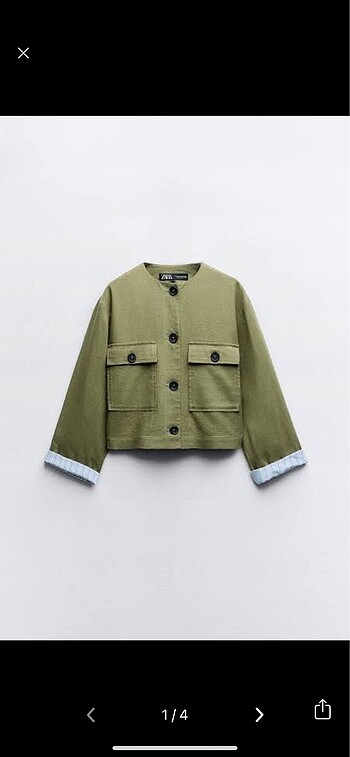 Zara keten ceket