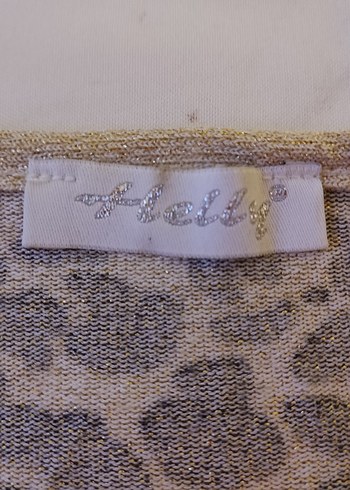 S VE M uyumlu Leopar Desenli Triko Bolero - Görsel 2