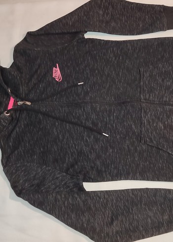 Kapüşonlu Fermuarlı Sweatshirt - Görsel 4