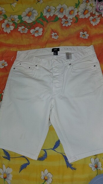 slim fit erkek kot şort