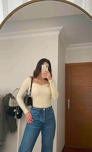 Diğer Dekolteli bluz