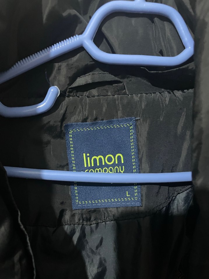 Kadın Siyah Fermuarlı Yüksek Yakalı Mont - Görsel 2