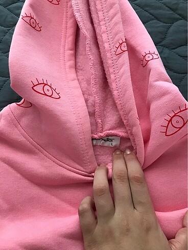l Beden pembe Renk Sweatshirt