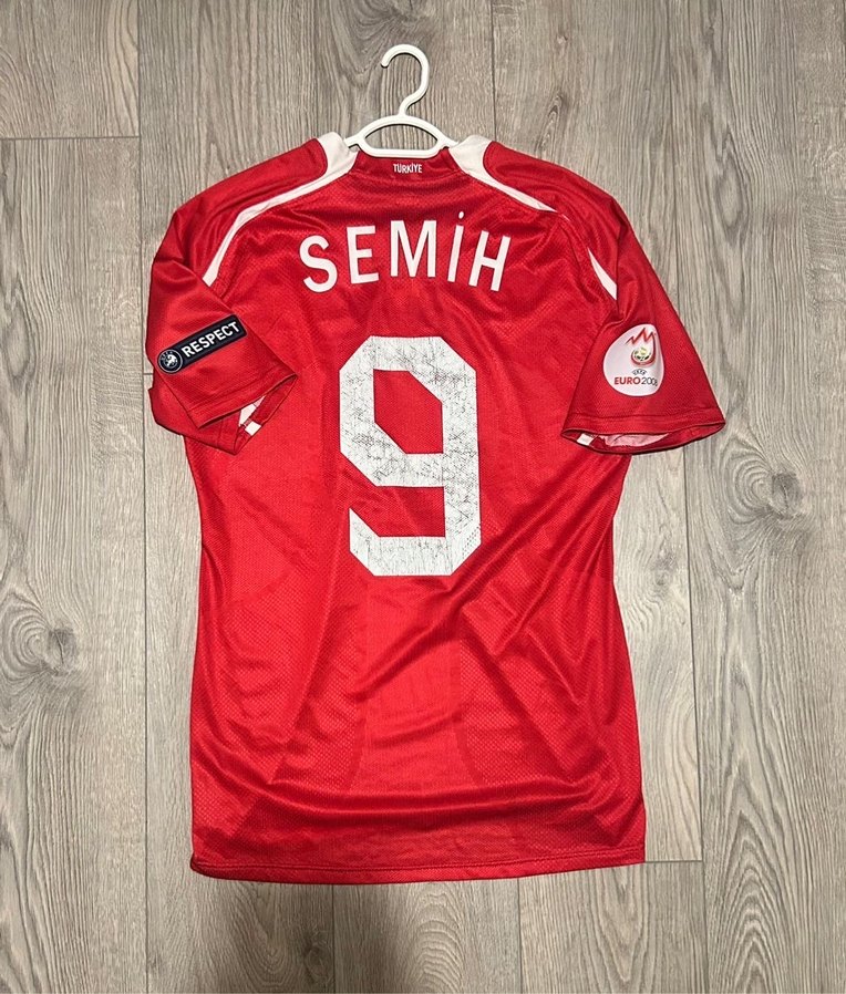 Türkiye Euro 2008 Semih Şentürk Maç Forması - Görsel 2