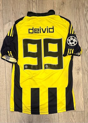 Fenerbahçe 2008/09 Deivid Şampiyonlar Ligi maç forması - Görsel 2