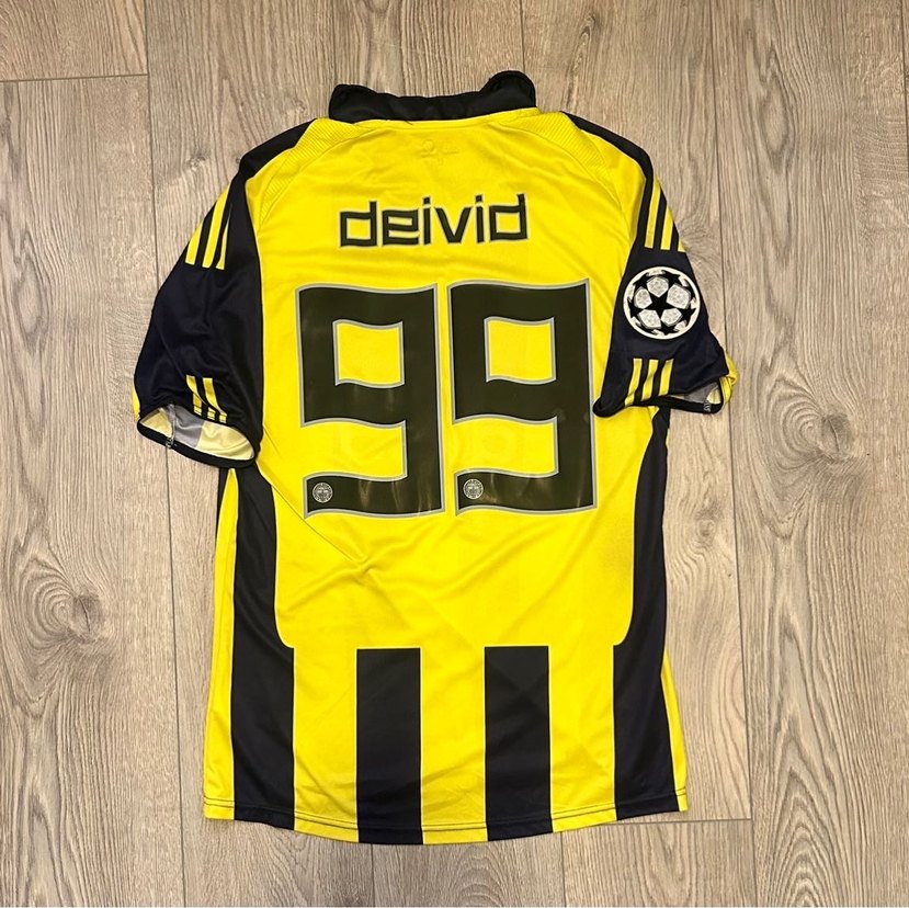 Fenerbahçe 2008/09 Deivid Şampiyonlar Ligi maç forması - Görsel 2
