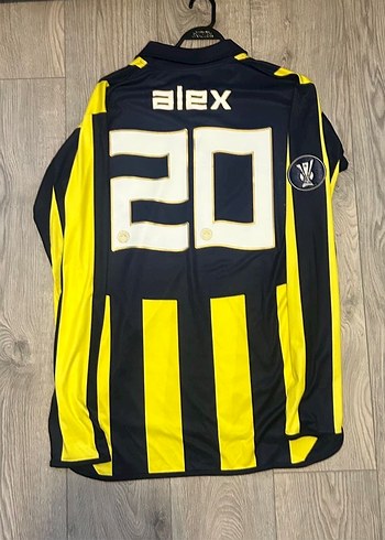 Fenerbahçe 2006/07 Uefa Kupası Alex Maç Forması - Görsel 2