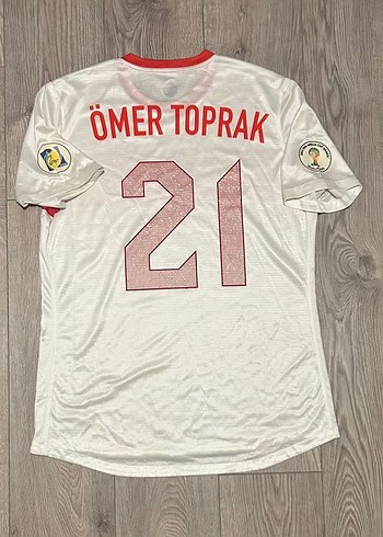 Türkiye 2012/2014 Elemeler Ömer Toprak Maç Forması - Görsel 2