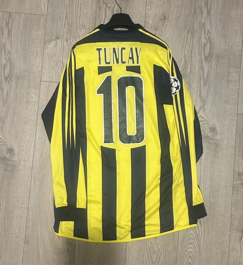 Fenerbahçe 2004/05 Tuncay Şanlı Şampiyonlar Ligi maç forması - Görsel 2
