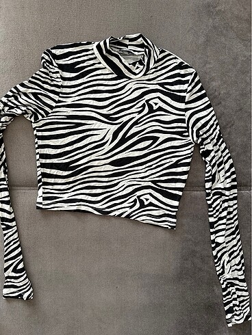 Zebra uzun kollu bluz