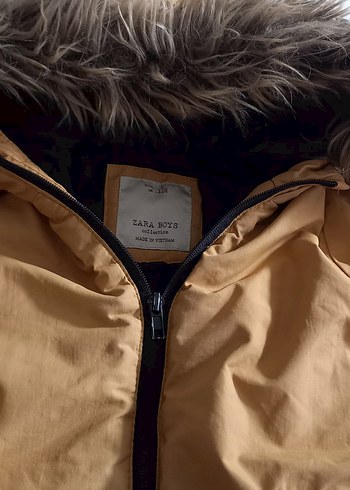5 Yaş Beden sarı Renk zara erkek çocuk mont