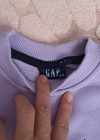 6 Yaş Beden GAP Mor Pamuklu Erkek Eşofman Takımı