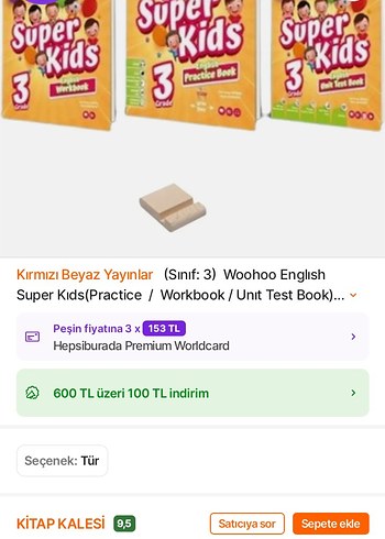 Woohoo English Super Kids 3. Sınıf Seti