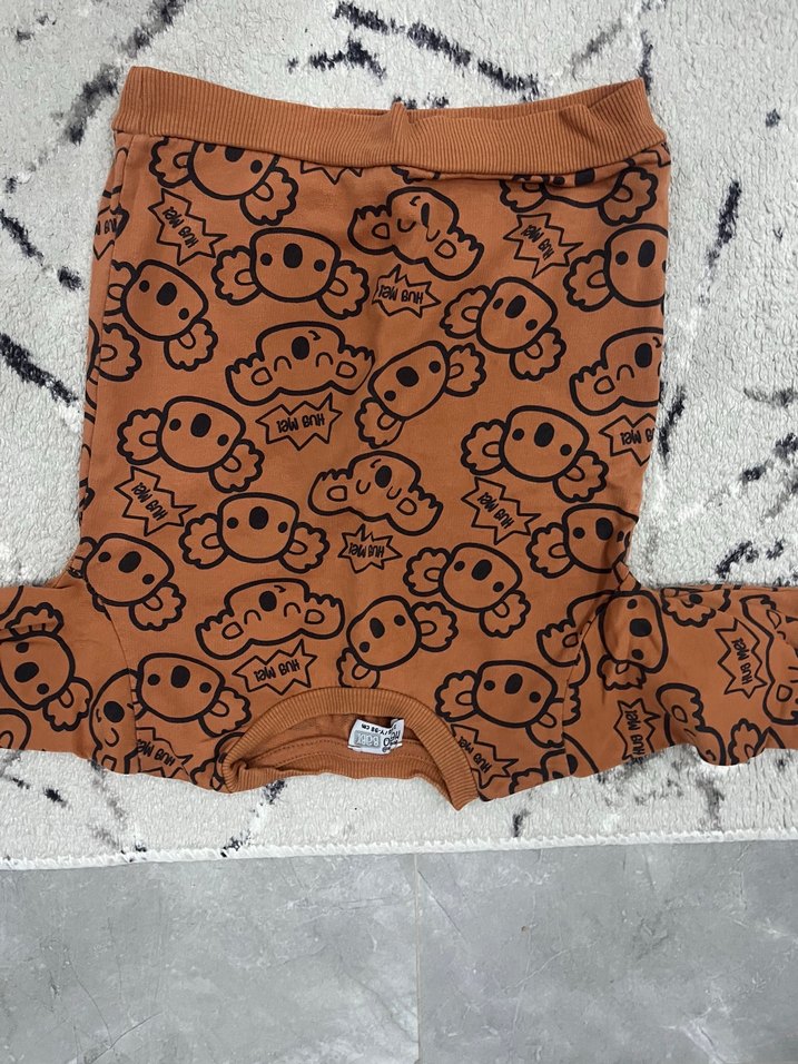 Kahverengi Erkek Sweatshirt, Uzun Kollu, Baskılı - Görsel 5