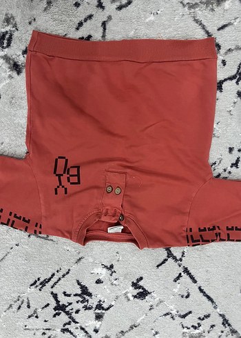 Erkek Çocuk Pamuklu Düğmeli Sweatshirt - Görsel 2